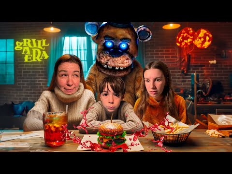 ¡La Hamburguesería + ÉPICA! con Show de TERROR pasamos más miedo que en five nights at freddy's.