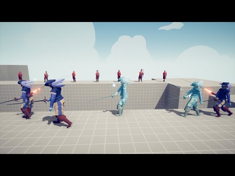 5x FIRE ARCHER + 5x ICE ARCHER vs EVERY 5 UNITS - TABS - Totally Accurate Battle Simulator