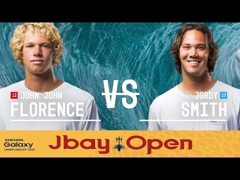 John John Florence vs. Jordy Smith - J-Bay Open 2016 Quarterfinals