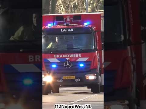 GS/QRT 15-7620 met Spoed onderweg in Delft voor OMS melding #einsatz #brandweer #feuerwehr