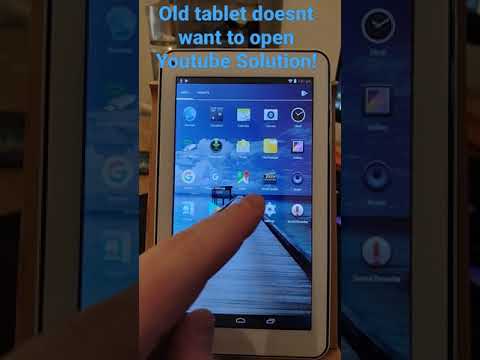 Old tablet Youtube fix! #Tablet #BudgetTech #pleasesubscribe #youtube #youtubeshorts