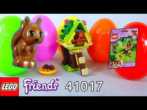Vidéo LEGO Friends 41017 : L'écureuil et sa maison