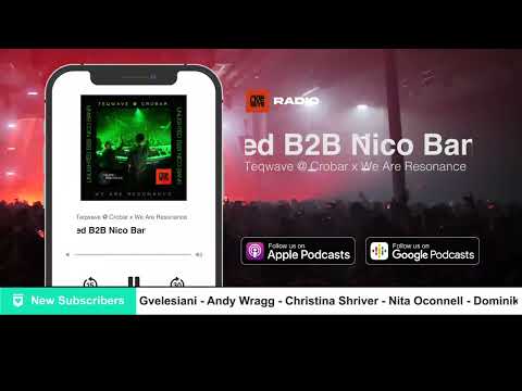 Techno DJ Mix / Set by Unlighted B2B Nico Banfi - Teqwave @ Crobar x We Are Resonance
