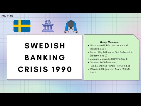 Swedish Banking Crisis 1990 | FIN 4140