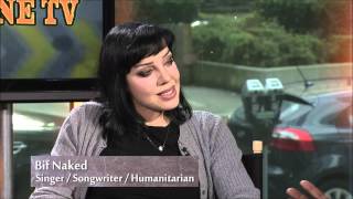 Bif Naked was On Da Grine TV with Valentine on Shaw TV