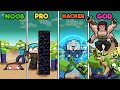 Build To Survive ZOMBIE APOCALYPSE Noob Vs Pro Vs Hacker Vs God