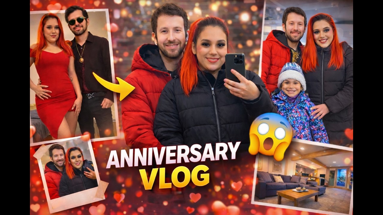 We Didn’t Expect This… Anniversary Vlog Got Emotional 😳❤️