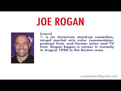 How to Pronounce Joe Rogan