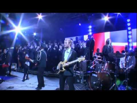 Fjallabræður og Lúðrasveit Vestmannaeyja á Þjóðhátíð 2011 - Ísland er land þitt