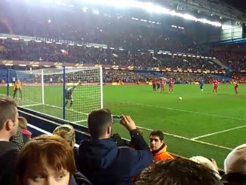 F. Torres missing penalty/ Chelsea - Steaua Bucharest