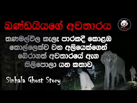 Holman Katha 👽බණ්ඩයියගෙ අවතාරය (සත්‍ය කතාවක්) Sinhala Ghost Story Episode 38 - 3N Ghost
