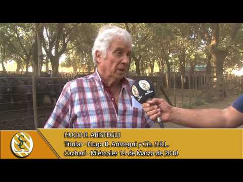 14-03-18 Nota Hugo R. Aristegui - Hugo R. Aristegui y Cía. S.R.L. - Cacharí