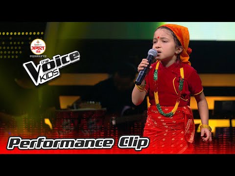 Mayur Basnet "Sadhai Sadhai" |The Voice Kids - 2021