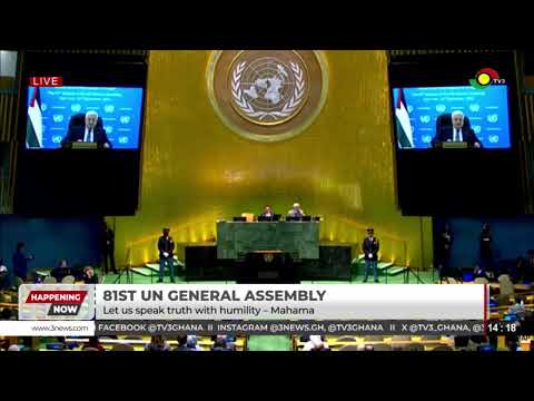 LIVE: President Mahama Addresses the UN || 24-09-2026