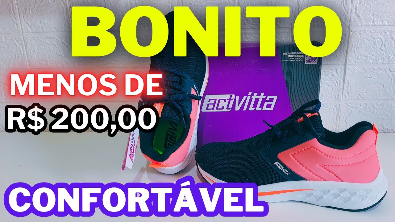 Tênis Actvitta Feminino - Primeiras Impressões -  Me Impressionou