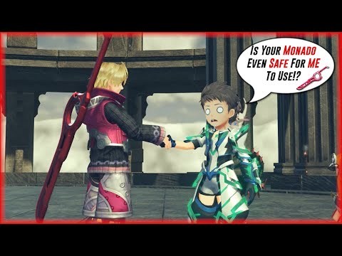 Rex Is A BIT AFRAID Of Shulk's Monado 😨