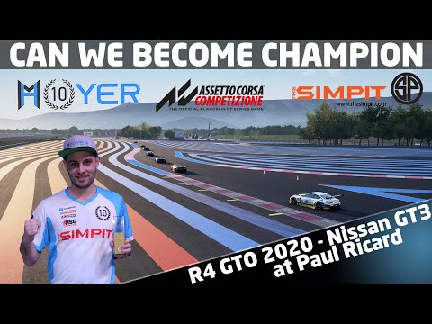 Can We Win The GTO 2020 Championship - Assetto Corsa Competizione - Race 7 at Paul Ricard