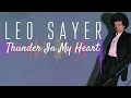 Leo Sayer - Thunder In My Heart