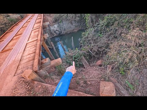 MUITA GENTE PASSA NESSA PONTE E NÃO SABE O QUE TEM EMBAIXO! Pescaria 