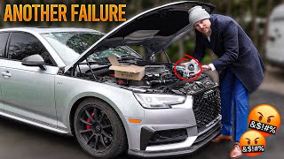 Disaster Strikes the B9 Audi S4! *Water Pump FAILURE*