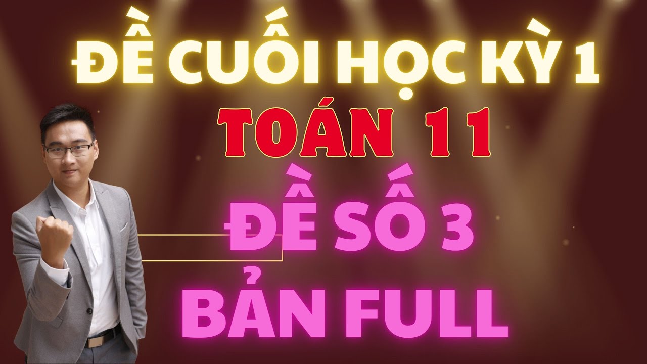 ĐỀ ÔN TẬP SỐ 3