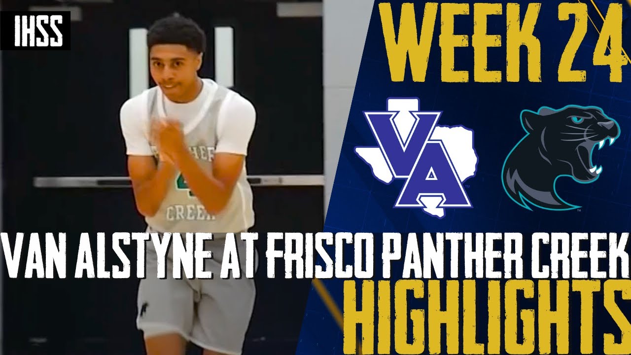 Panther Creek Dominates Van Alstyne on Senior Night | DFW High School Basketball