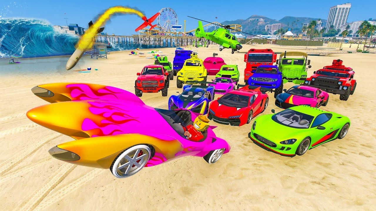 TODOS CONTRA MI CON EL SCRAMJET! SALTA Y SALTA!! - GTA 5 ONLINE
