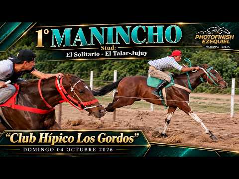 1°MANINCHO   2°TRUENO  3°LA NENA Club Hípico Los Gordos El Talar-Jujuy Dom 04 Octubre 2036