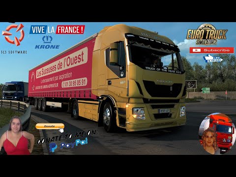 Euro Truck Simulator 2 (1.39 Beta) Iveco Stralis Hi-Way 2013 v1.1 by Gaykov + DLC's & Mods