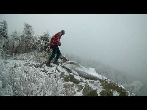 01-28-2021 Grandfather Mountain, NC - High Winds and Icing