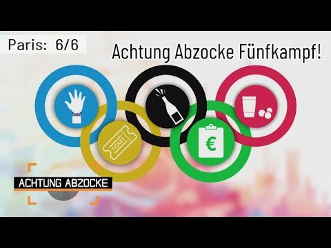 Olympische Maschen: Der Achtung Abzocke Fünfkampf 😒💳🤑💶😡 | Achtung Abzocke