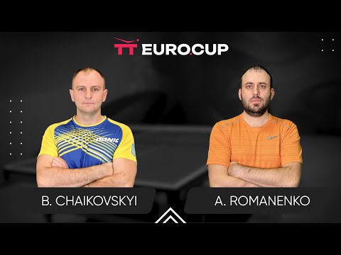 17:35 Bohdan Chaikovskyi - Andrii Romanenko 28.08.2025 TT Euro.Cup Ukraine Master. TABLE 4