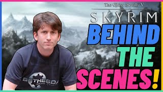 The Elder Scrolls V Skyrim Behind The Scenes.