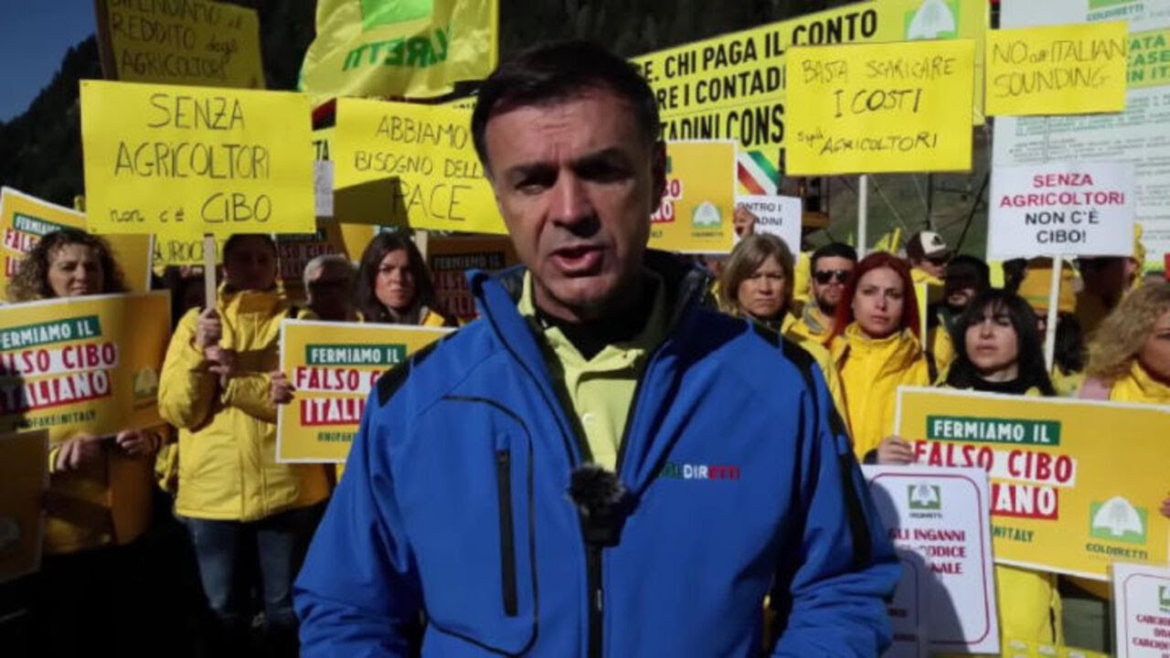 Protesta Coldiretti a Brennero, Prandini: Chiediamo più trasparenza su provenienza prodotti agricoli