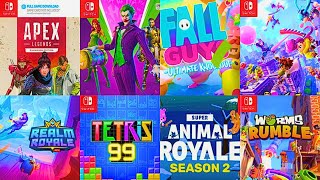 Top 10 Best BATTLE ROYALE Games for NINTENDO SWITCH