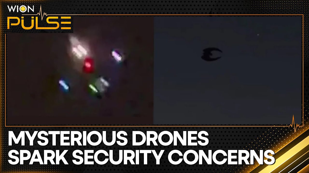 USA News: Six US States Report Unexplained Drone Activity | World News | WION Pulse