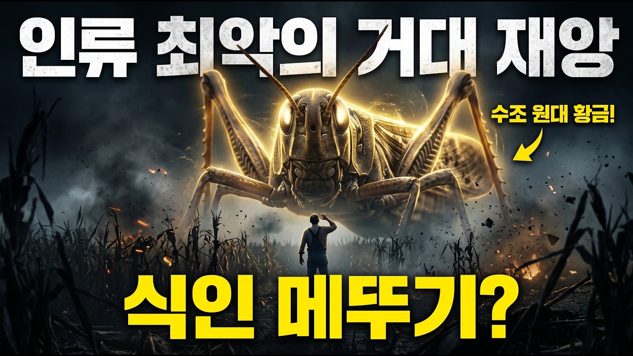 🦗위기를 기회로! '악마 메뚜기'를 수조 원의 제국으로 바꾼 중국의 기적 같은 역전극!👑
