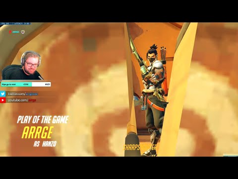POTG! Arrge 5000+ hours of Hanzo - GAMEPLAY OVERWACTH SEASON 28