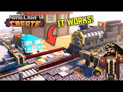 Insane Minecraft Mod: Realistic Working Rail Crossings!