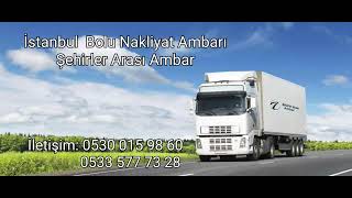 Profesyonel İstanbul Bolu Arası Nakliye Ambarı - Şehirler Arası Ambar