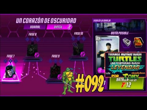 Tortugas Ninja Leyendas "Cap. 92 - Un corazón de oscuridad, Fases 7 a 8 (difícil)" por Tony