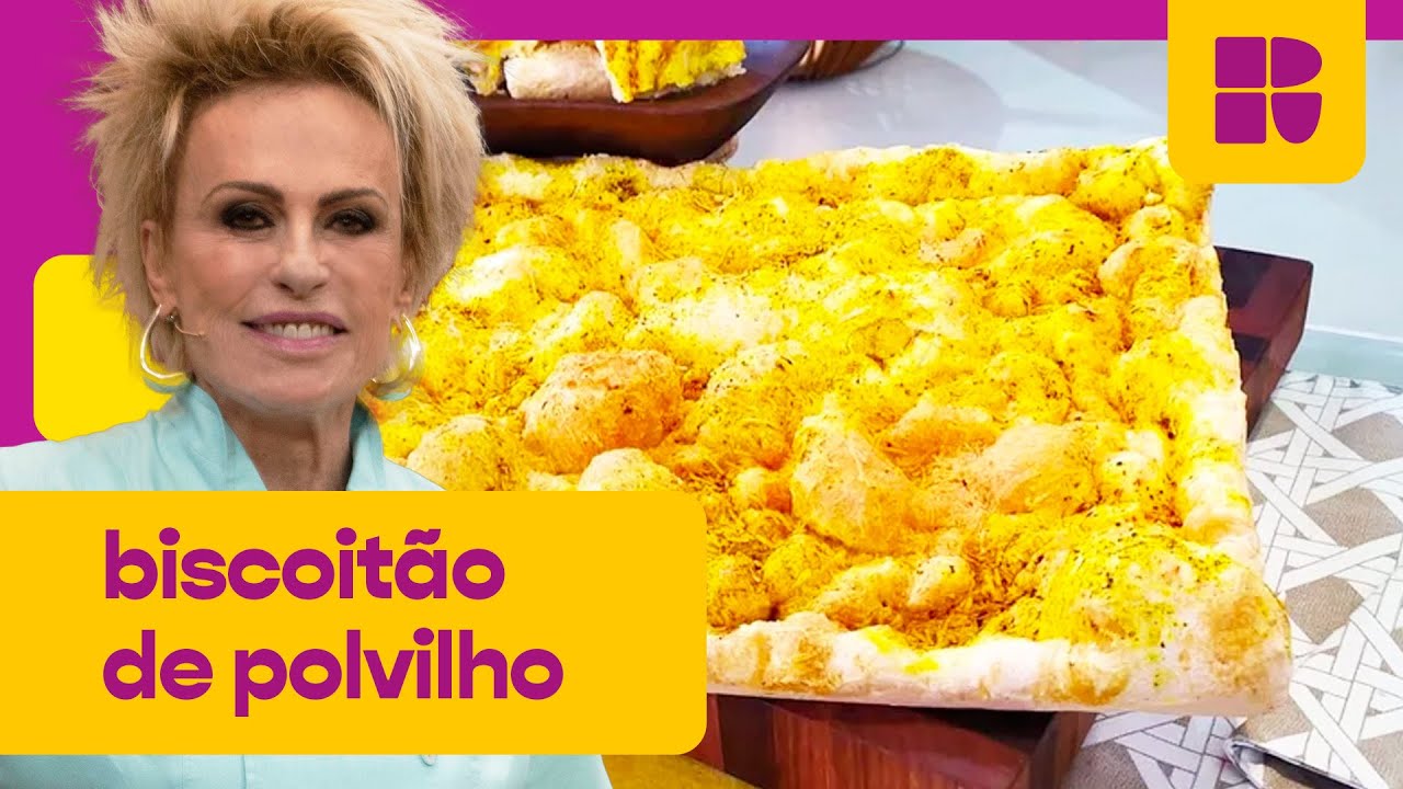 Biscoitão de polvilho para o lanche! | Ana Maria Braga | Mais Você