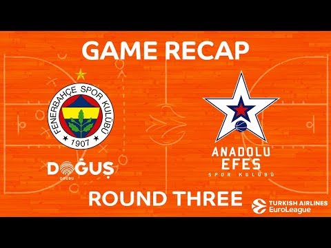Highlights: Fenerbahce Dogus Istanbul - Anadolu Efes Istanbul