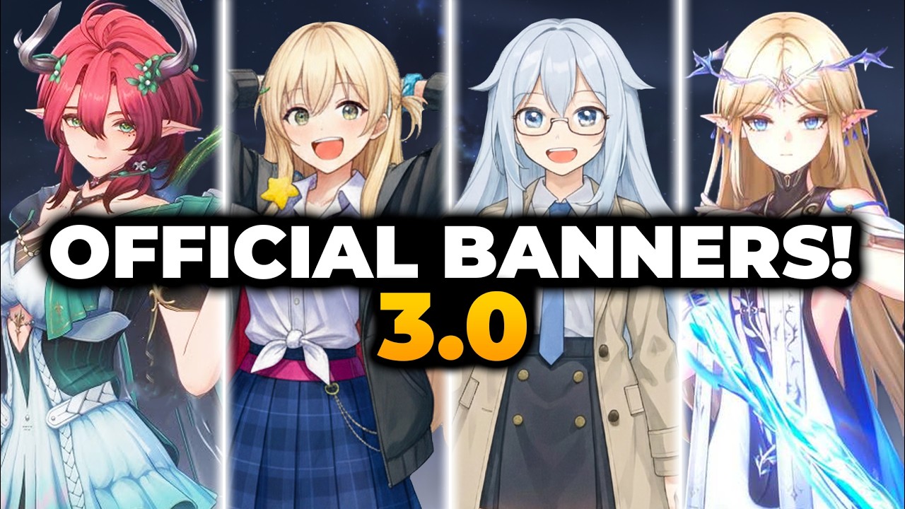 WUWA 3.0 OFFICIAL BANNERS ROADMAP + RERUNS | Wuthering Waves, Lynae WUWA, Mornye WUWA, WUWA Lynae