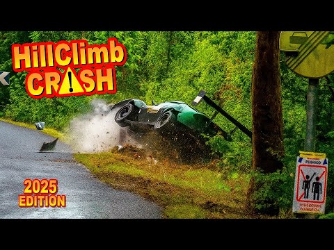 ⚠️ HillClimb big CRASH compilation 2025 by @chopito #rally #crash
