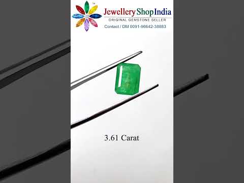 Emerald Stone, Panna (Certified) Zambia video thumbnail