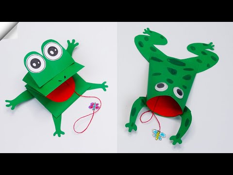 Crazy Frog Moving paper TOYS Easy paper crafts