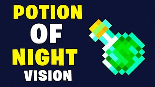 How to Make a Potion of Night Vision! Easy Minecraft 1.20.5 Potions Guide