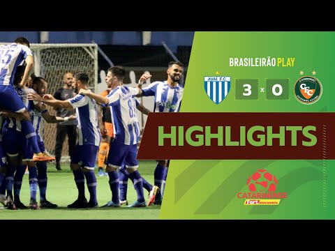 AVAÍ GOLEÓ A CAMBORIÚ Y SE RECUPERA EN EL CATARINENSE | AVA 3X0 CAM #Brasileiraoplay