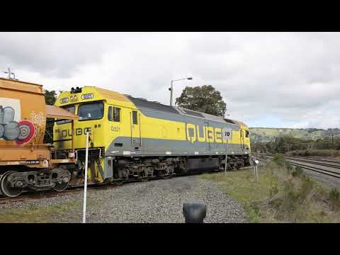 Freight Trains at Kilmore East - The CUBE and more 2023.